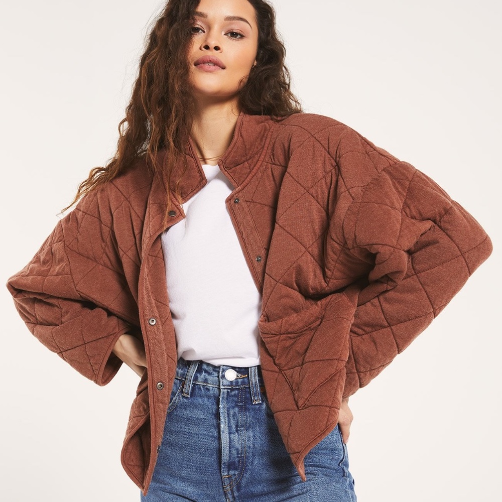NWOT  Z Supply The Maya Quilted Jacket